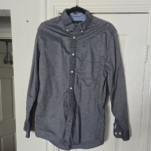 Tommy Hilfiger Men's Navy Button-Down Shirt